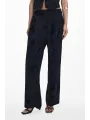 Desigual Damen Palazzo-Hose Schwarz leihen | Flex-Fashion