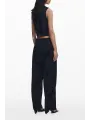 Desigual Damen Palazzo-Hose Schwarz leihen | Flex-Fashion
