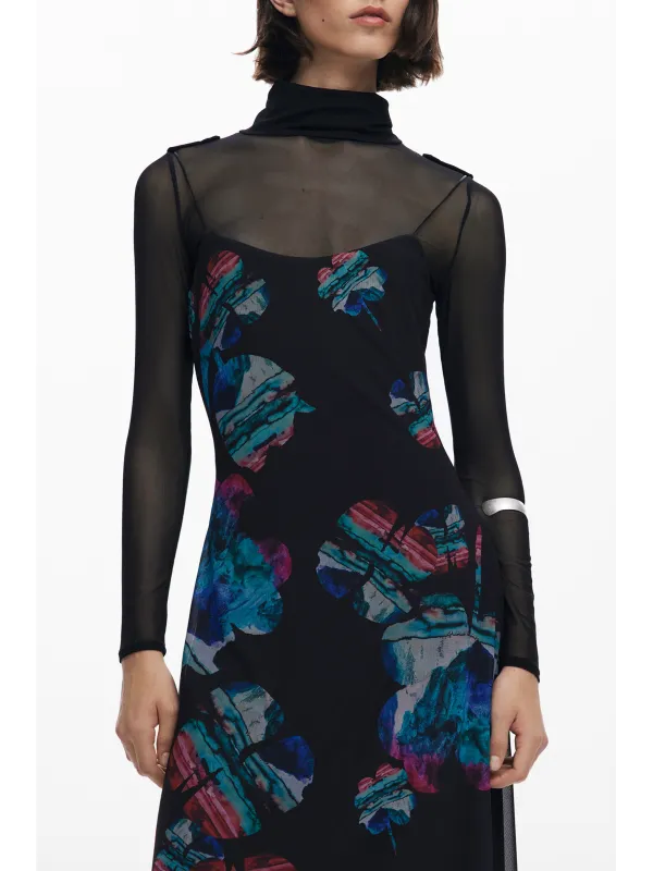 Desigual Damen KLEID Schwarz | online kaufen