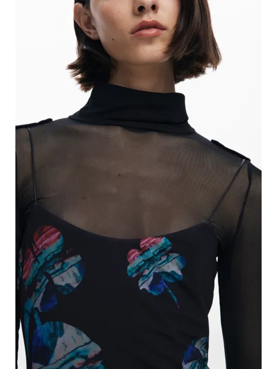 Desigual Damen KLEID Schwarz | online kaufen