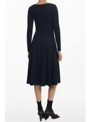Desigual Damen Kleid Schwarz mieten | Flex-Fashion Verleih