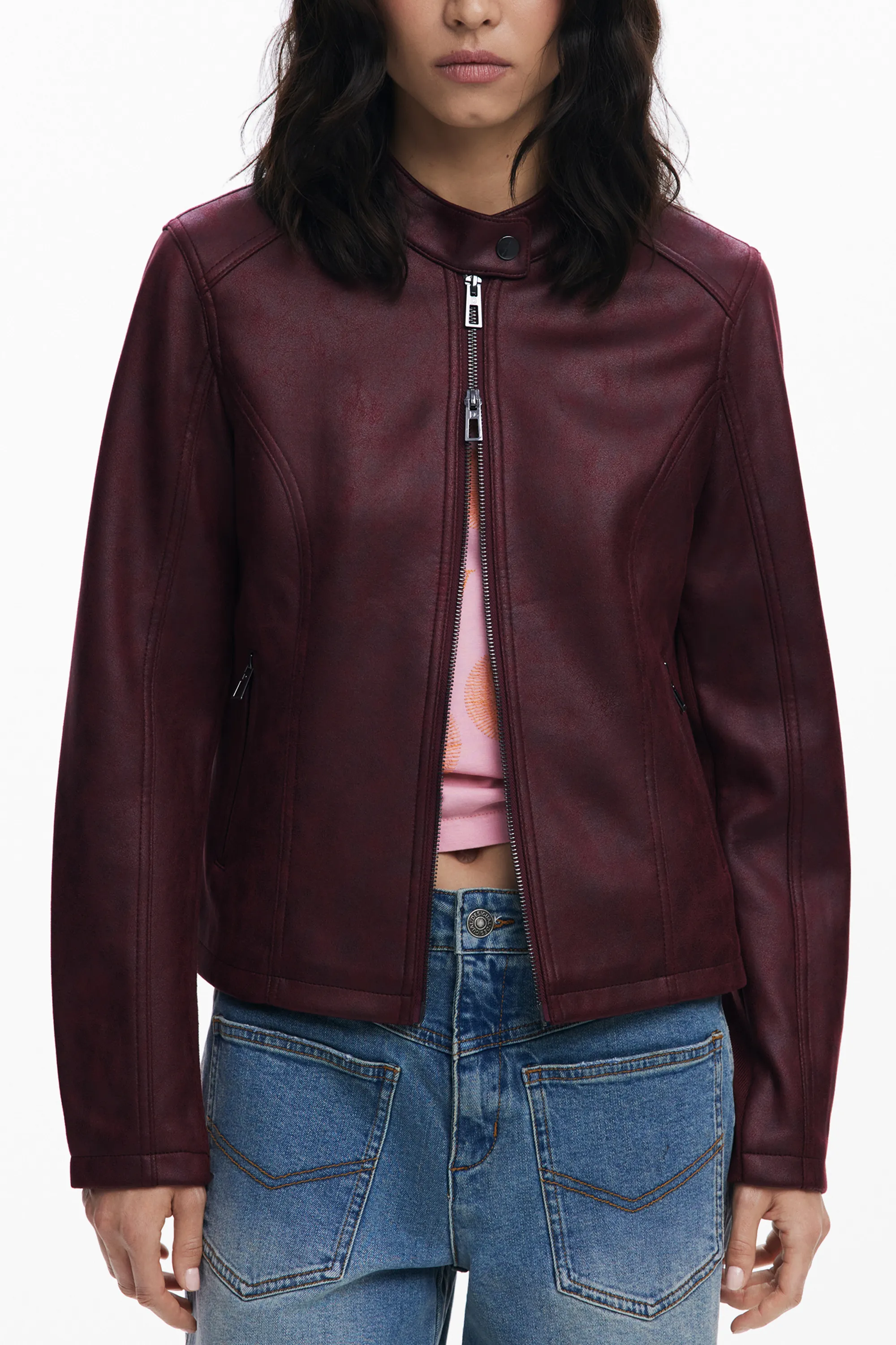 Damen LANGARMJACKE Rot 25WWEW43_RO3006