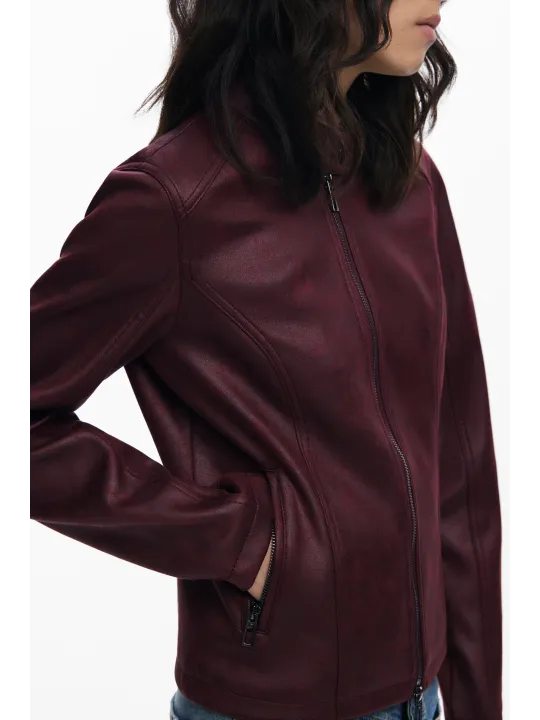 Desigual Damen Jacke Rot mieten - Flex-Fashion Verleih