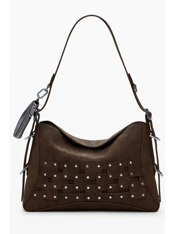 Desigual Damen Patch-Tasche mieten - Braun, UNI, Flex-Fashion