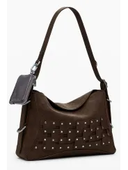 Desigual Damen Patch-Tasche mieten - Braun, UNI, Flex-Fashion