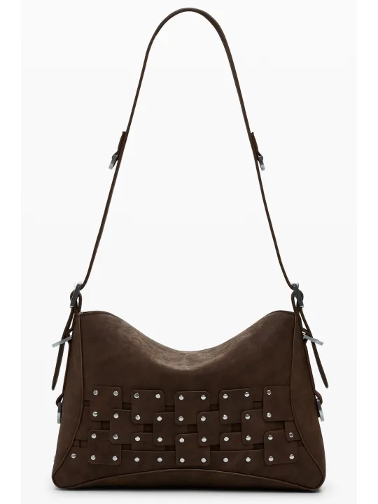 Desigual Damen Patch-Tasche mieten - Braun, UNI, Flex-Fashion