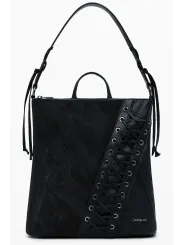 Desigual Damen Rucksack Schwarz mieten | Flex-Fashion Verleih