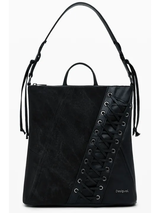 Desigual Damen Rucksack Schwarz mieten | Flex-Fashion Verleih