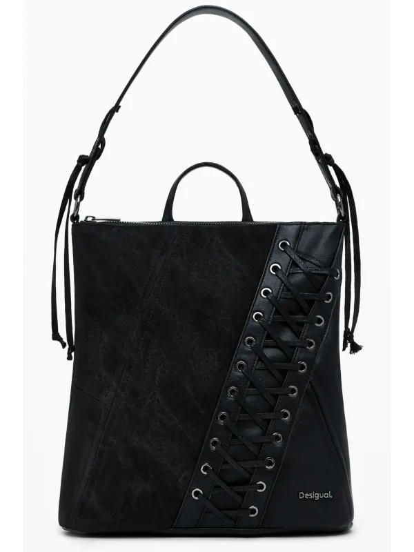 Desigual Damen Rucksack Schwarz mieten | Flex-Fashion Verleih