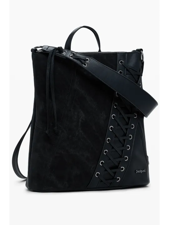 Desigual Damen Rucksack Schwarz mieten | Flex-Fashion Verleih