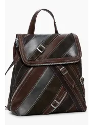 Desigual Damen Mini-Rucksack Braun mieten – Flex-Fashion