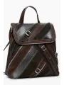 Desigual Damen Mini-Rucksack Braun mieten – Flex-Fashion