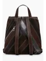 Desigual Damen Mini-Rucksack Braun mieten – Flex-Fashion