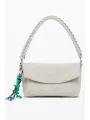 Desigual Damen Tasche Beige leihen | Flex-Fashion Verleih