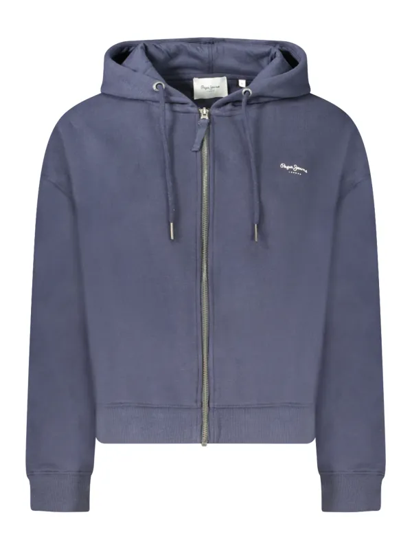 Pepe Jeans Damen Hoodie Blau mieten | Flex-Fashion Verleih