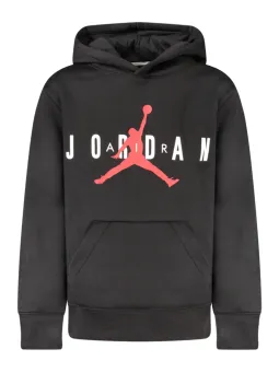 Jordan Herren LANGARM-KAPUZENPULLOVER Schwarz