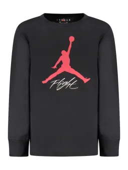 Jordan Jungen Langarm-T-Shirt Schwarz mieten | Flex-Fashion