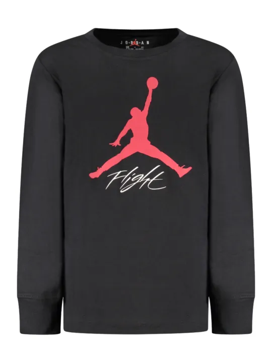 Jordan Jungen Langarm-T-Shirt Schwarz mieten | Flex-Fashion
