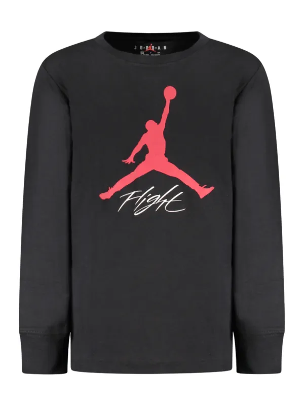 Jordan Jungen Langarm-T-Shirt Schwarz mieten | Flex-Fashion