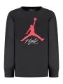 Jordan Jungen Langarm-T-Shirt Schwarz mieten | Flex-Fashion