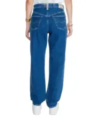 Dunkel gewaschene Replay Straight-Leg Jeans