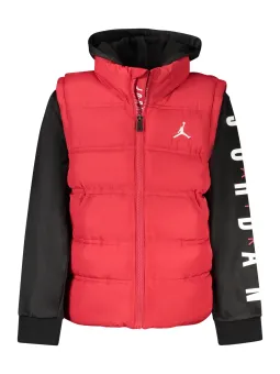 Mieten Sie die Jordan Herren Langarmjacke Rot bei Flex-Fashion