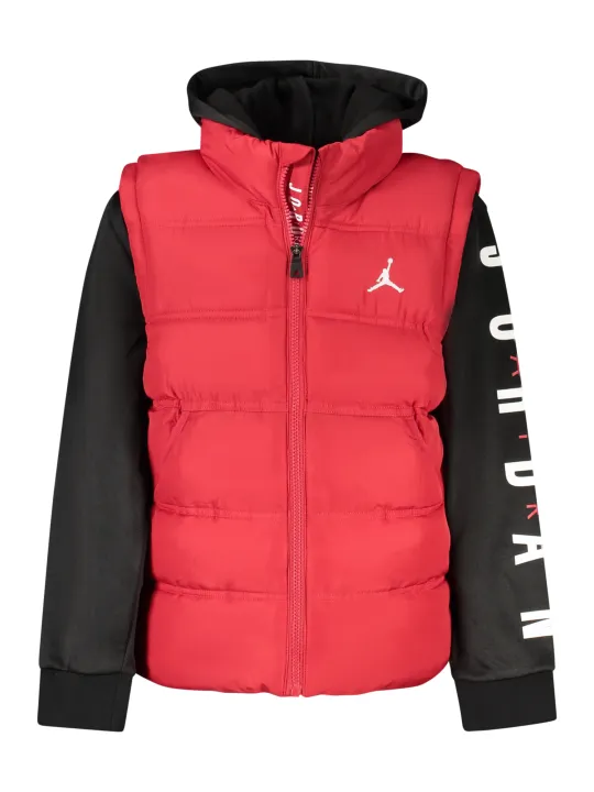 Mieten Sie die Jordan Herren Langarmjacke Rot bei Flex-Fashion