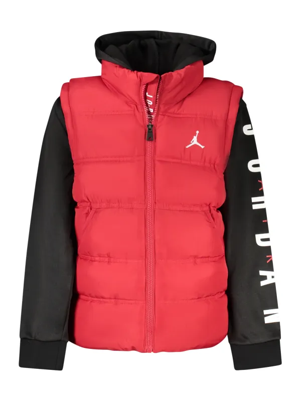 Mieten Sie die Jordan Herren Langarmjacke Rot bei Flex-Fashion