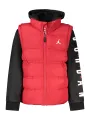 Mieten Sie die Jordan Herren Langarmjacke Rot bei Flex-Fashion