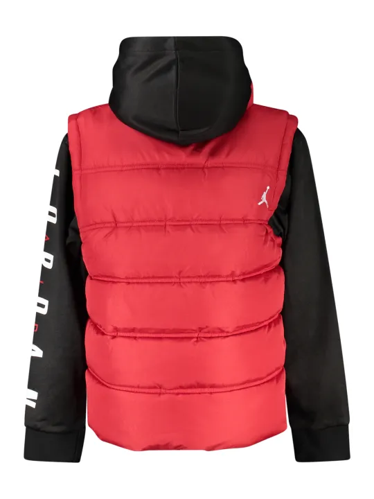 Mieten Sie die Jordan Herren Langarmjacke Rot bei Flex-Fashion