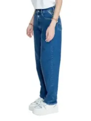 Mittlerlblaues Replay Straight-Leg Jeans
