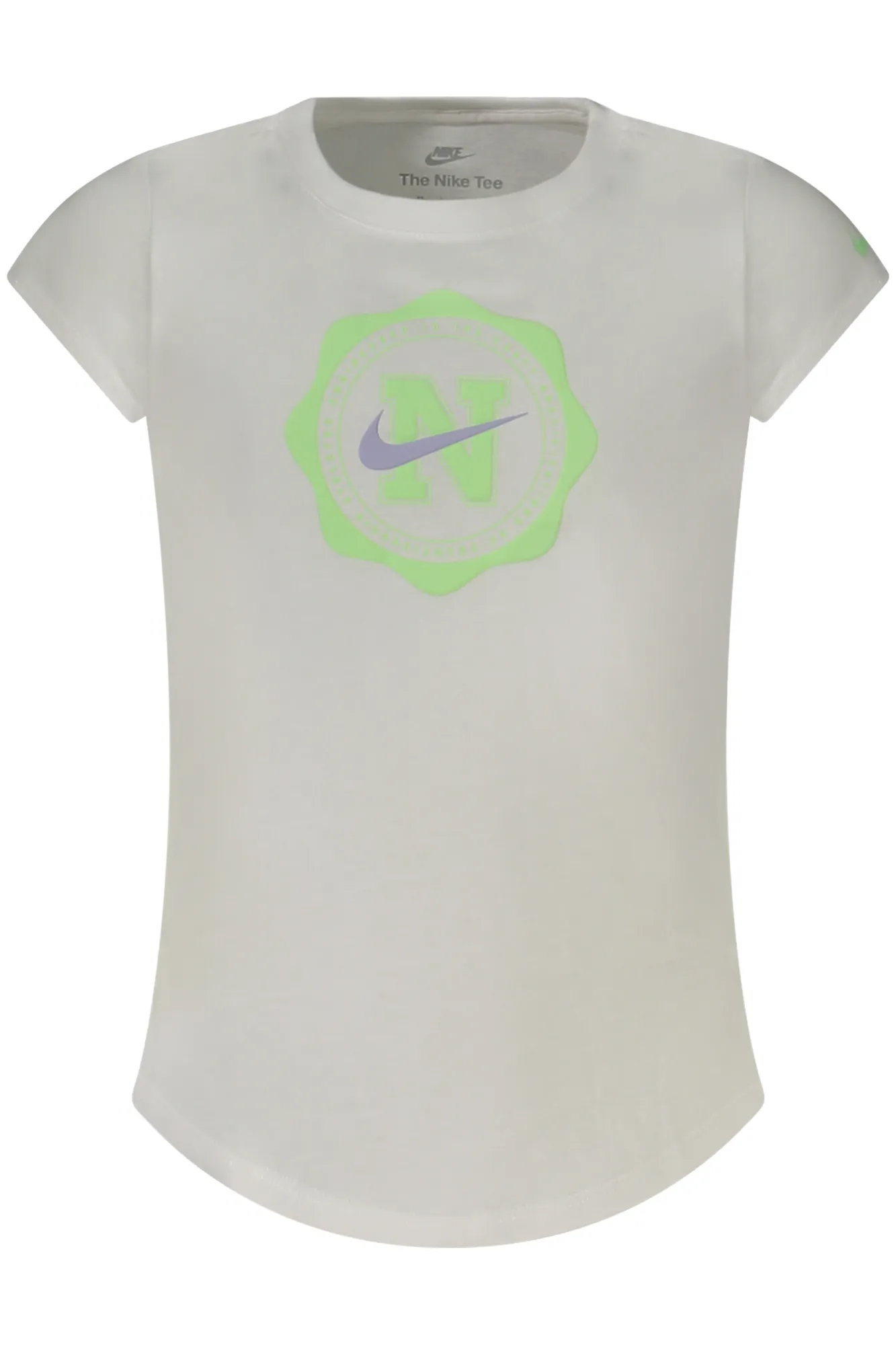 Mädchen KURZARM-T-SHIRT Weiß 36L996_BIWHITE
