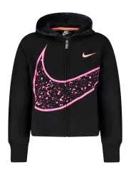 Nike Mädchen Kapuzensweatshirt Schwarz mieten - Flex-Fashion