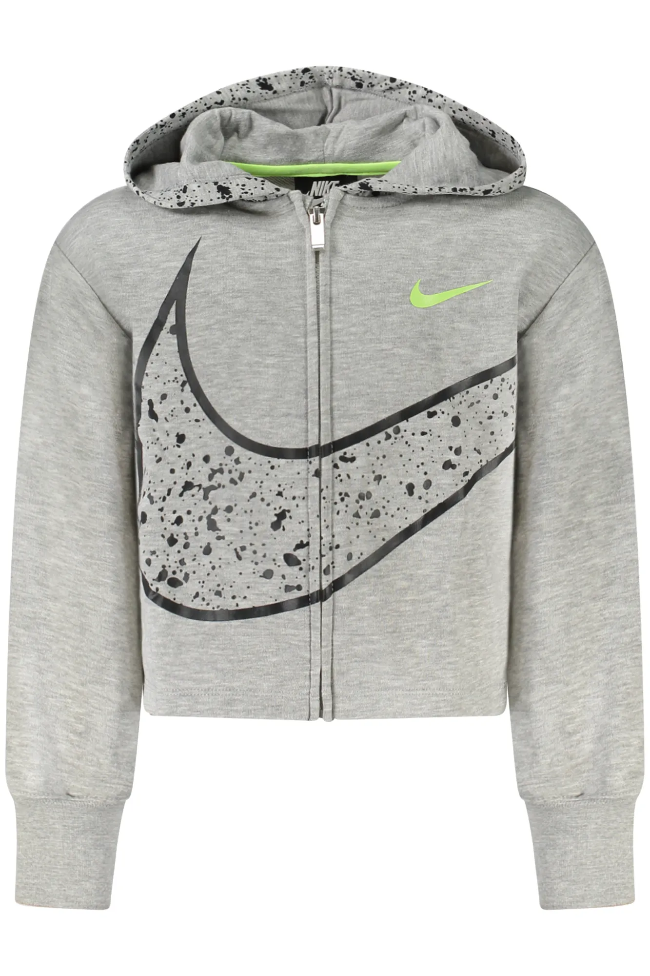 Mädchen KAPUZENSWEATSHIRT Grau 36J287_GRGREY