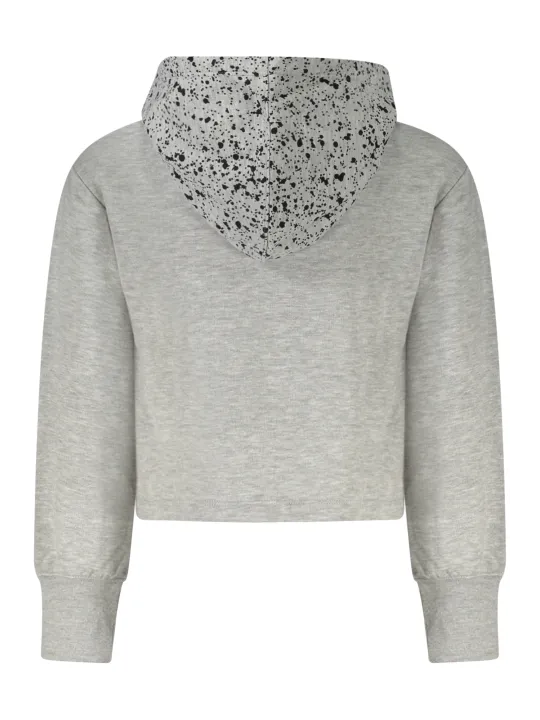 Nike Mädchen Kapuzensweatshirt Grau mieten | Flex-Fashion