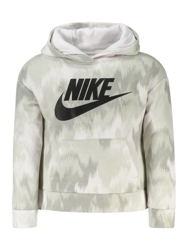 Miete Nike Mädchen Kapuzensweatshirt Grau – Flex-Fashion