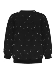 Nike Mädchen Sweatshirt Schwarz mieten | Flex-Fashion Verleih