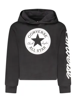 Converse Mädchen Sweatshirt Schwarz mieten | Flex-Fashion Verleih