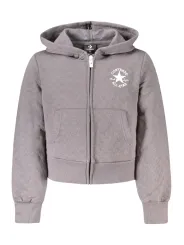 Converse Mädchen Kapuzenpullover Grau mieten | Flex-Fashion