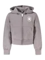 Converse Mädchen Kapuzenpullover Grau mieten | Flex-Fashion
