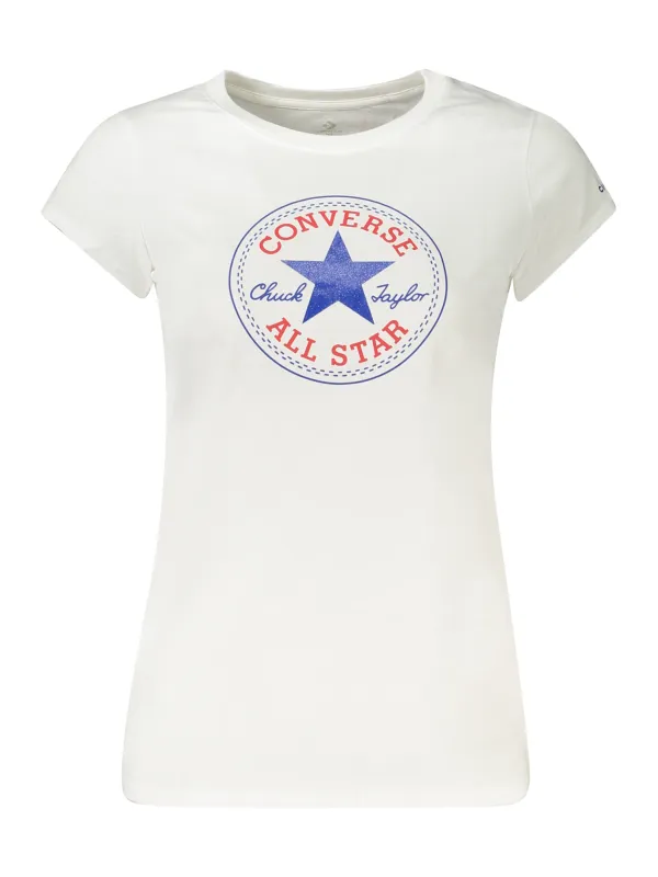 Converse Mädchen T-Shirt Weiß leihen | Flex-Fashion Verleih