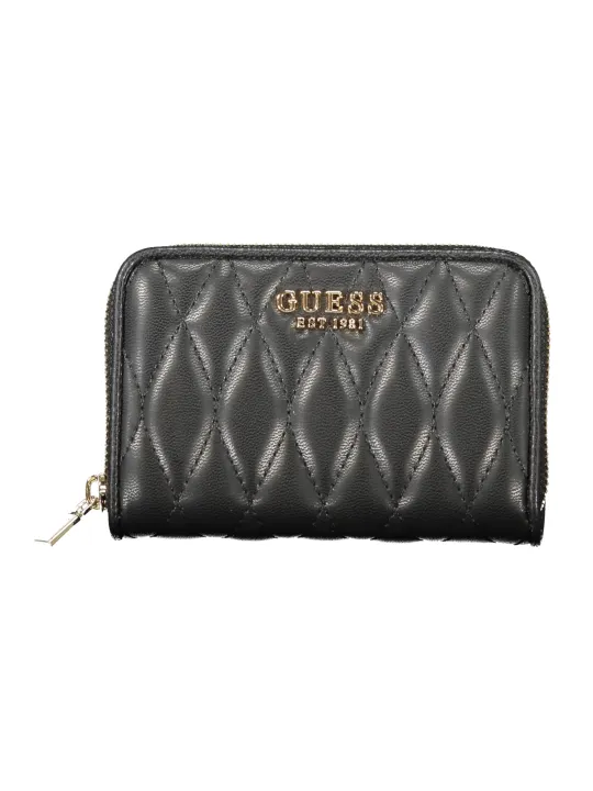 GUESS JEANS Damen Geldbörse Schwarz leihen bei Flex-Fashion