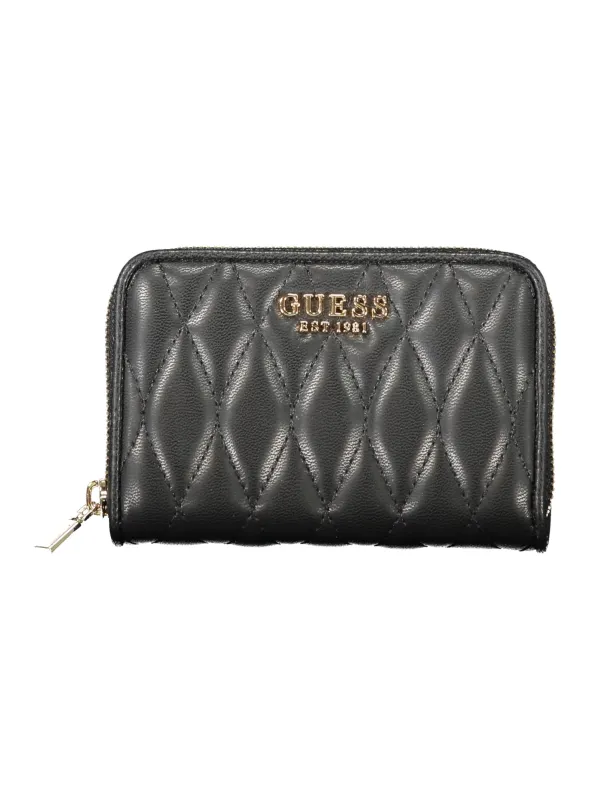 GUESS JEANS Damen Geldbörse Schwarz leihen bei Flex-Fashion