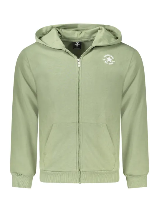 Miete Converse Jungen Kapuzensweatshirt Grün bei Flex-Fashion