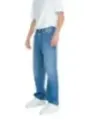 Blaue Replay Jeans gerades Bein
