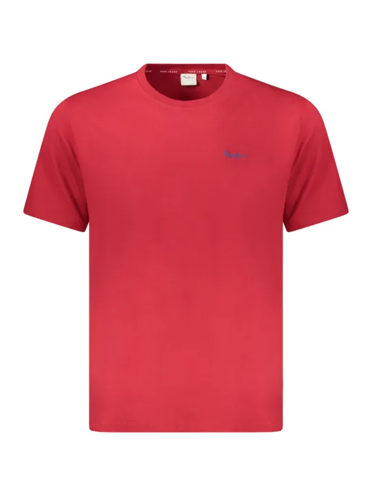 Pepe Jeans Herren T-Shirt Rot mieten - Flex-Fashion Verleih