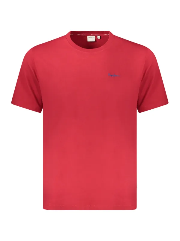 Pepe Jeans Herren T-Shirt Rot mieten - Flex-Fashion Verleih