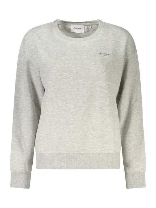 Pepe Jeans Damen Sweatshirt Grau leihen – Flex-Fashion