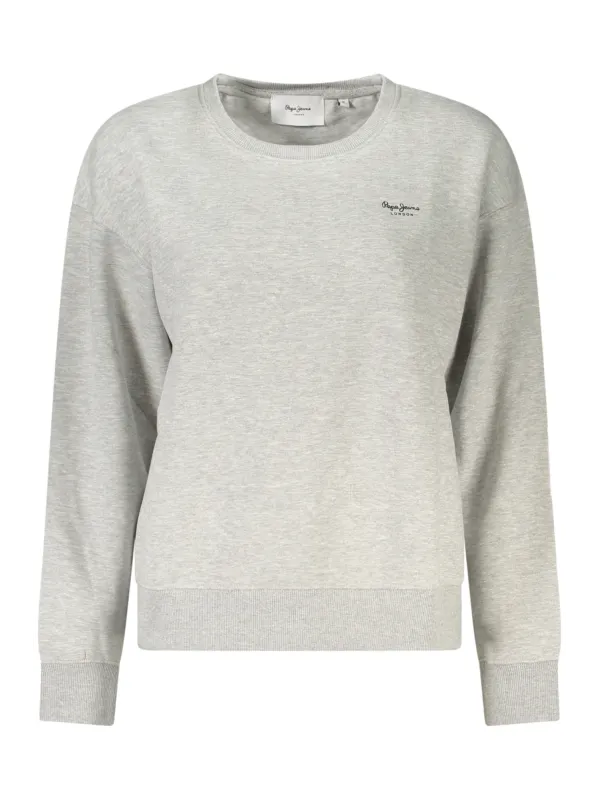Pepe Jeans Damen Sweatshirt Grau leihen – Flex-Fashion