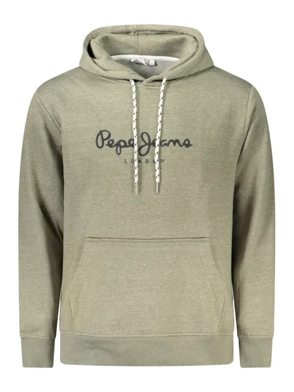 Pepe Jeans Herren Kapuzensweatshirt Grün mieten - Flex-Fashion